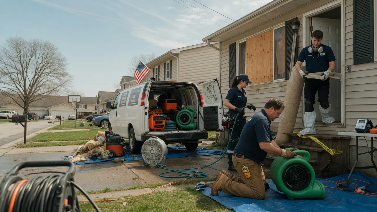 Water Damage Restoration in Irvington, AL near me
